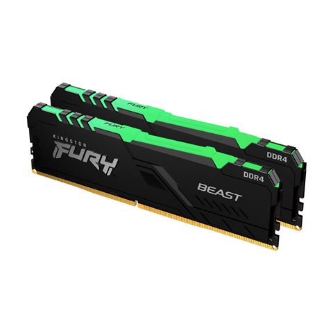 MEM DDR4 16GB (2x8) 3200MHz KIN FURY Beast RGB